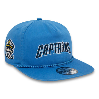 This is a Lake County Captains MiLB Alternative Blue Golfer Cap 4