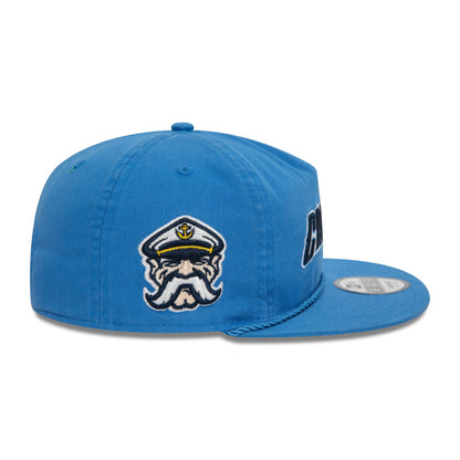 This is a Lake County Captains MiLB Alternative Blue Golfer Cap 6