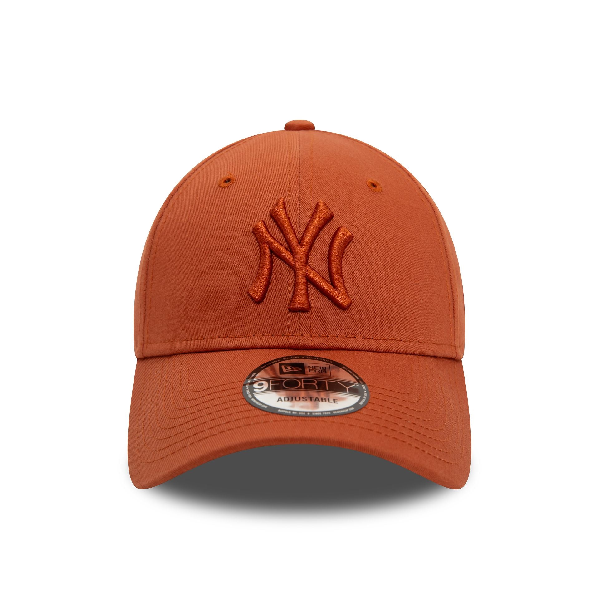 This is a New York Yankees League Essential Brown 9FORTY Adjustable Cap 2