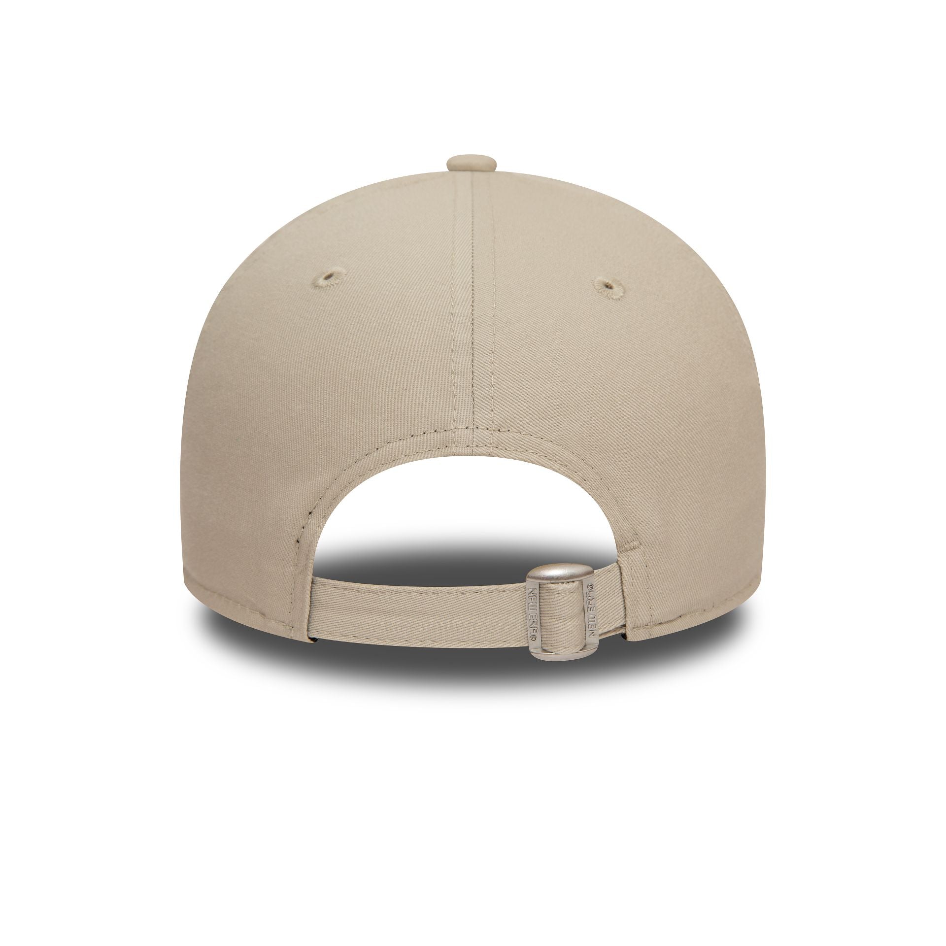 This is a New York Yankees Logo League Essential Light Beige 9FORTY Adjustable Cap 4