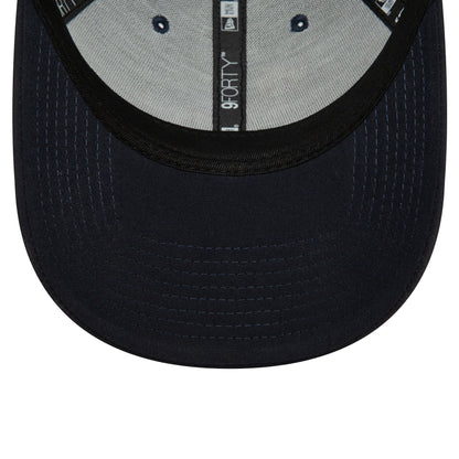 This is a New Era Baseball Apple Repreve Navy 9FORTY Adjustable Cap 5