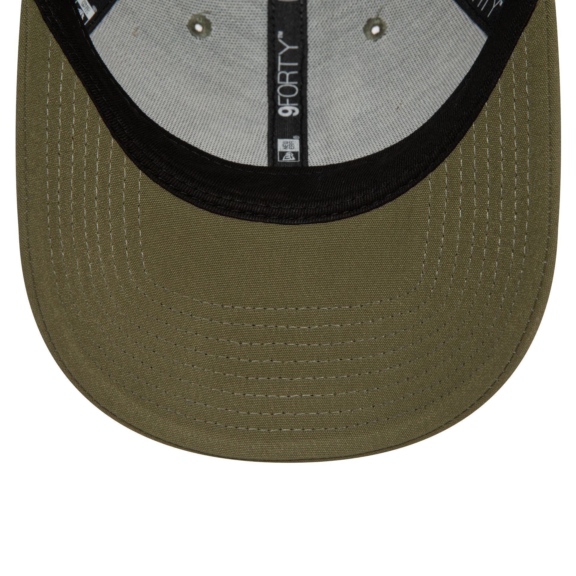 This is a New Era Football Taxi Repreve Green 9FORTY Adjustable Cap 5