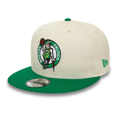 This is a Boston Celtics NBA Logo Stone 9FIFTY Snapback Cap 1