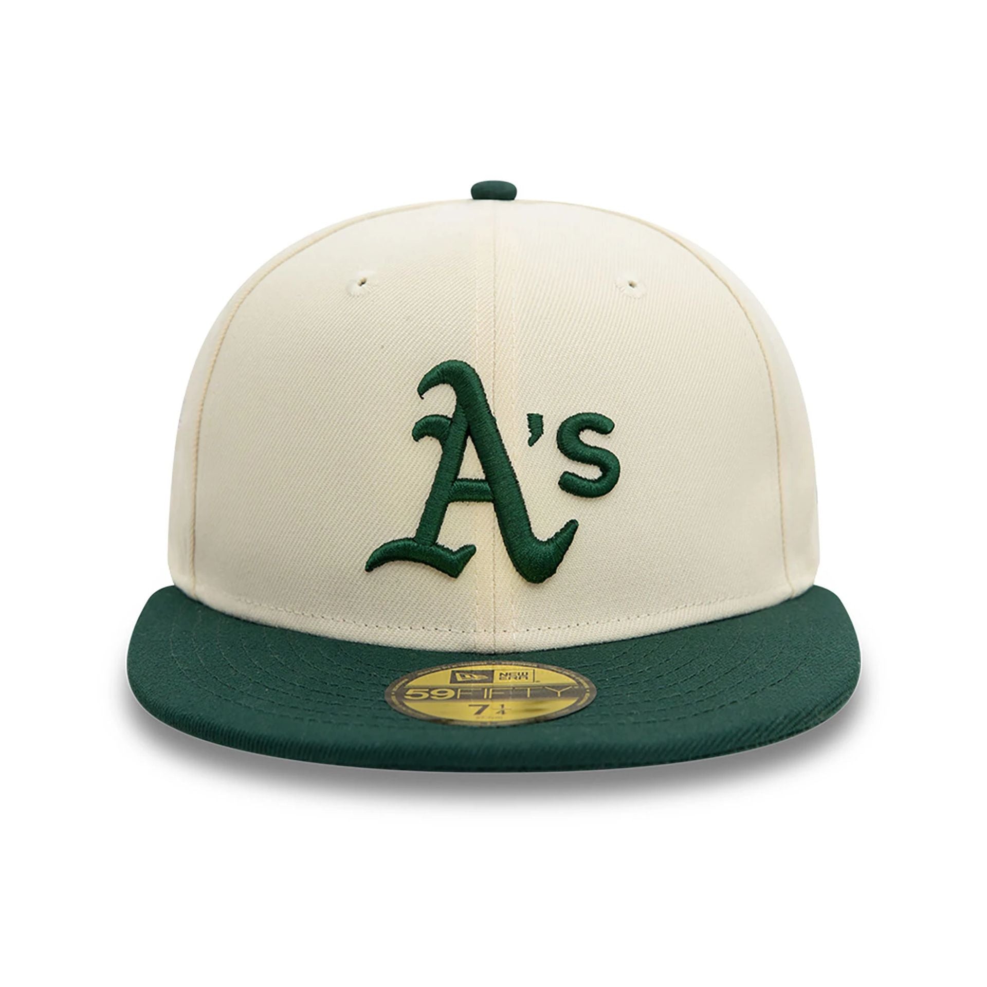 This is a Oakland Athletics Team Colour Stone 59FIFTY Fitted Cap 2