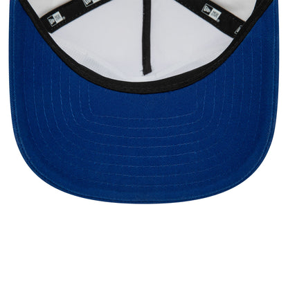 This is a NBA Logo Washed White Golfer Snapback Cap 5