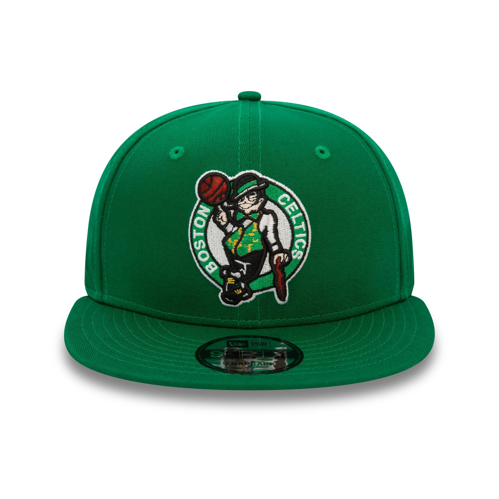 This is a Boston Celtics NBA Rear Logo Green 9FIFTY Snapback Cap 2