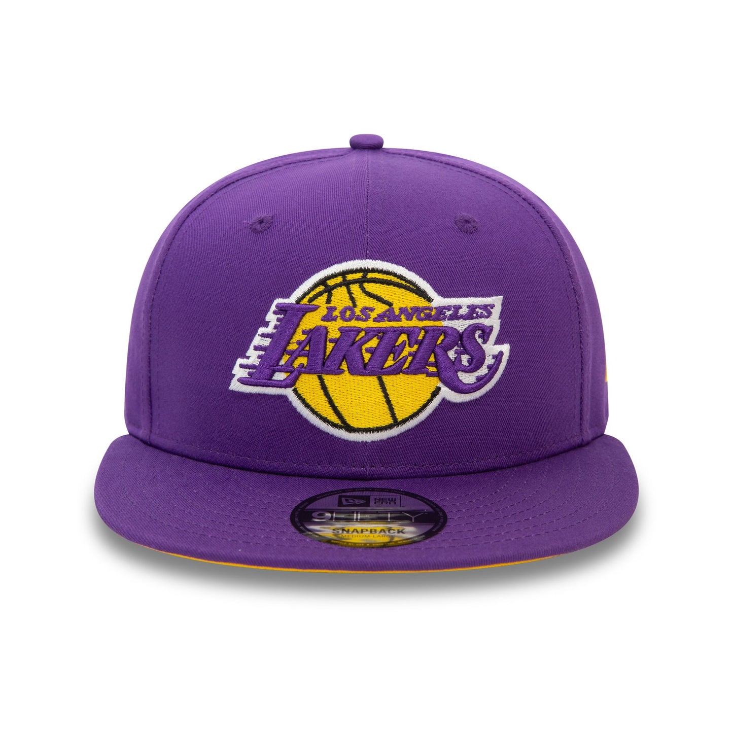 This is a LA Lakers NBA Rear Logo Purple 9FIFTY Snapback Cap 2