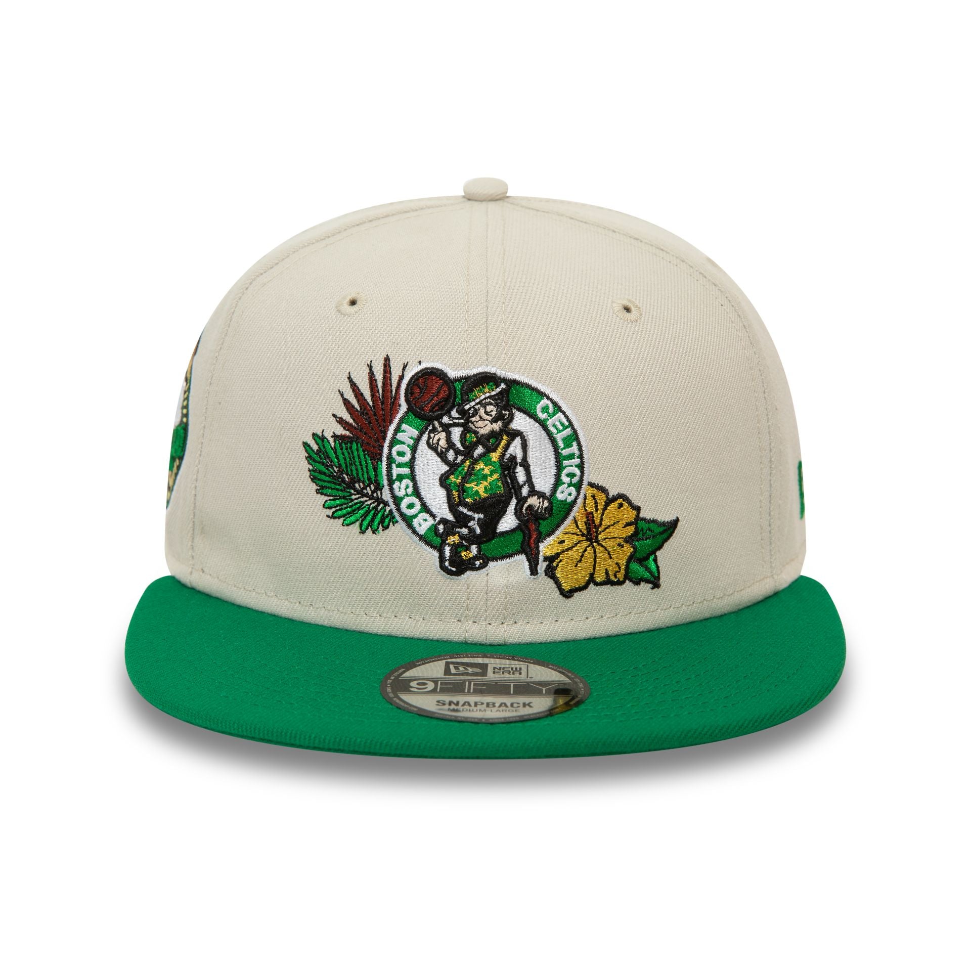 This is a Boston Celtics NBA Floral Stone 9FIFTY Snapback Cap 2