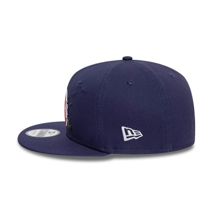 This is a Boston Red Sox MLB Summer Icon Navy 9FIFTY Snapback Cap 6