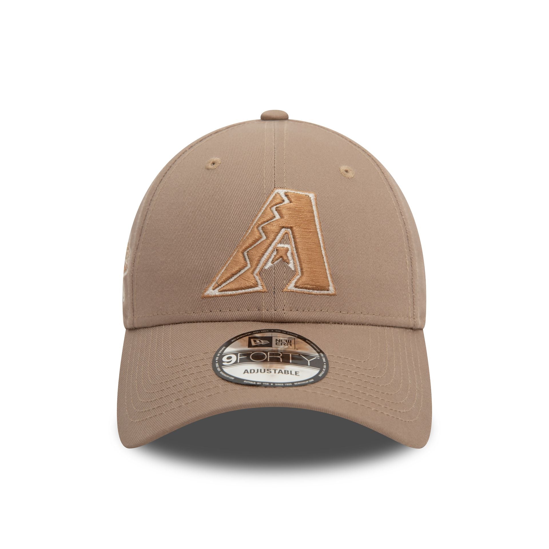 This is a Arizona Diamondbacks MLB Patch Brown 9FORTY Adjustable Cap 3