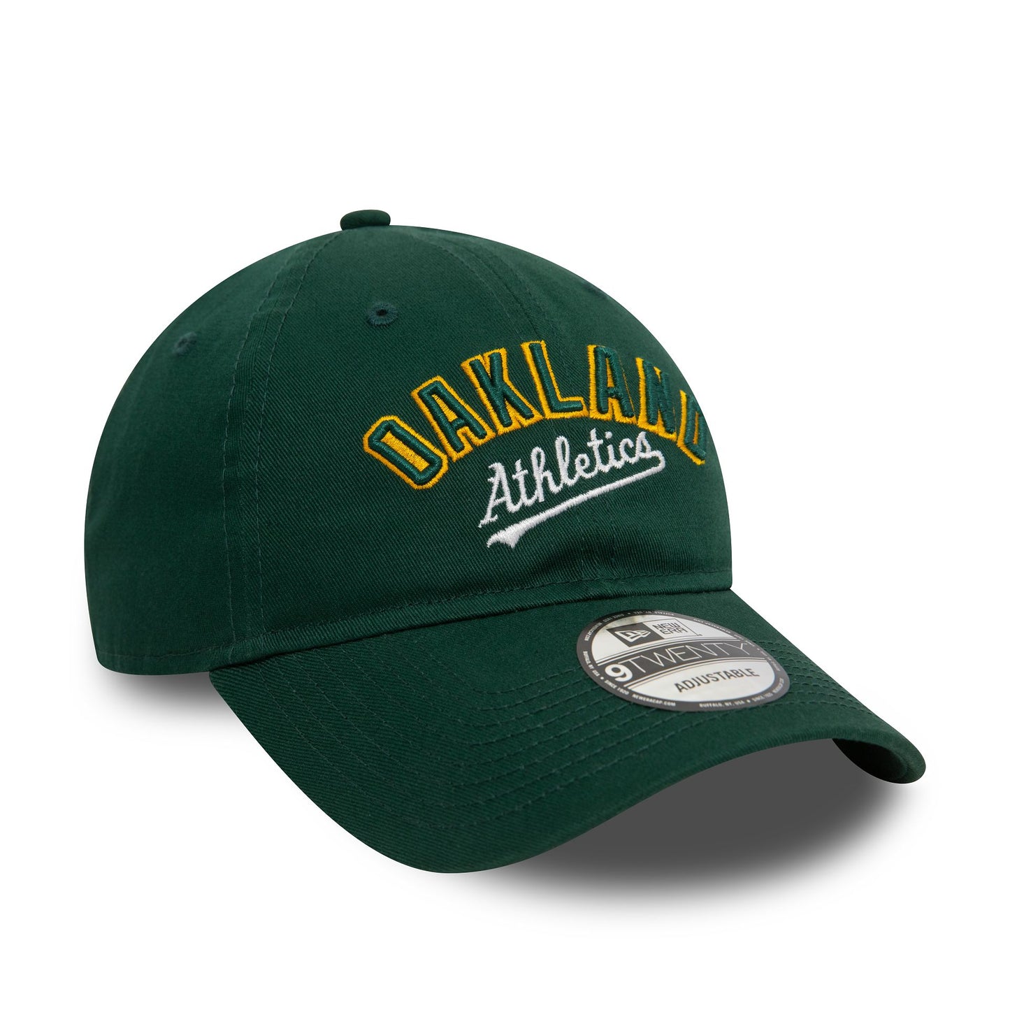 This is a Oakland Athletics MLB Wordmark Dark Green 9TWENTY Adjustable Cap 3