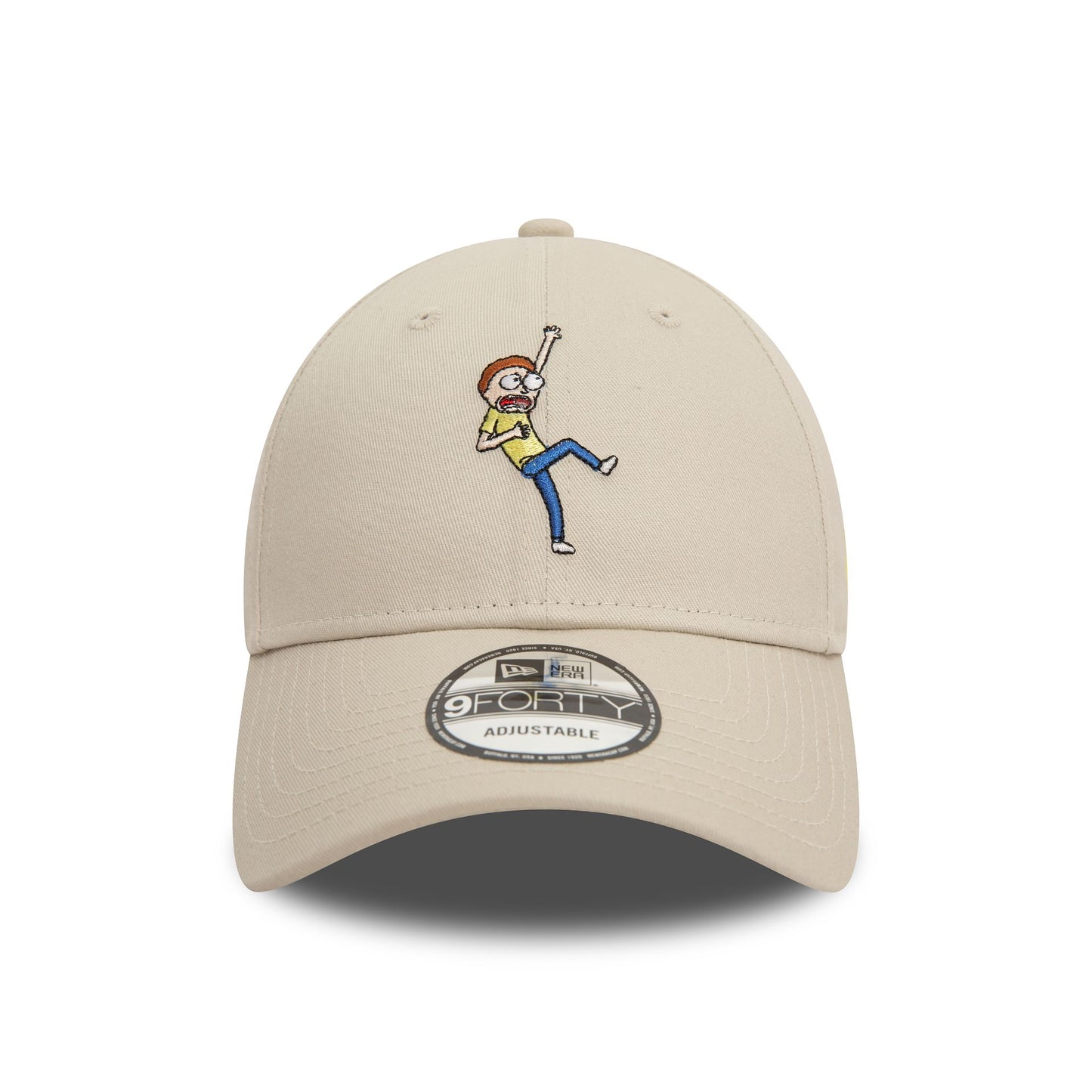 This is a Rick And Morty Morty Light Beige 9FORTY Adjustable Cap 2