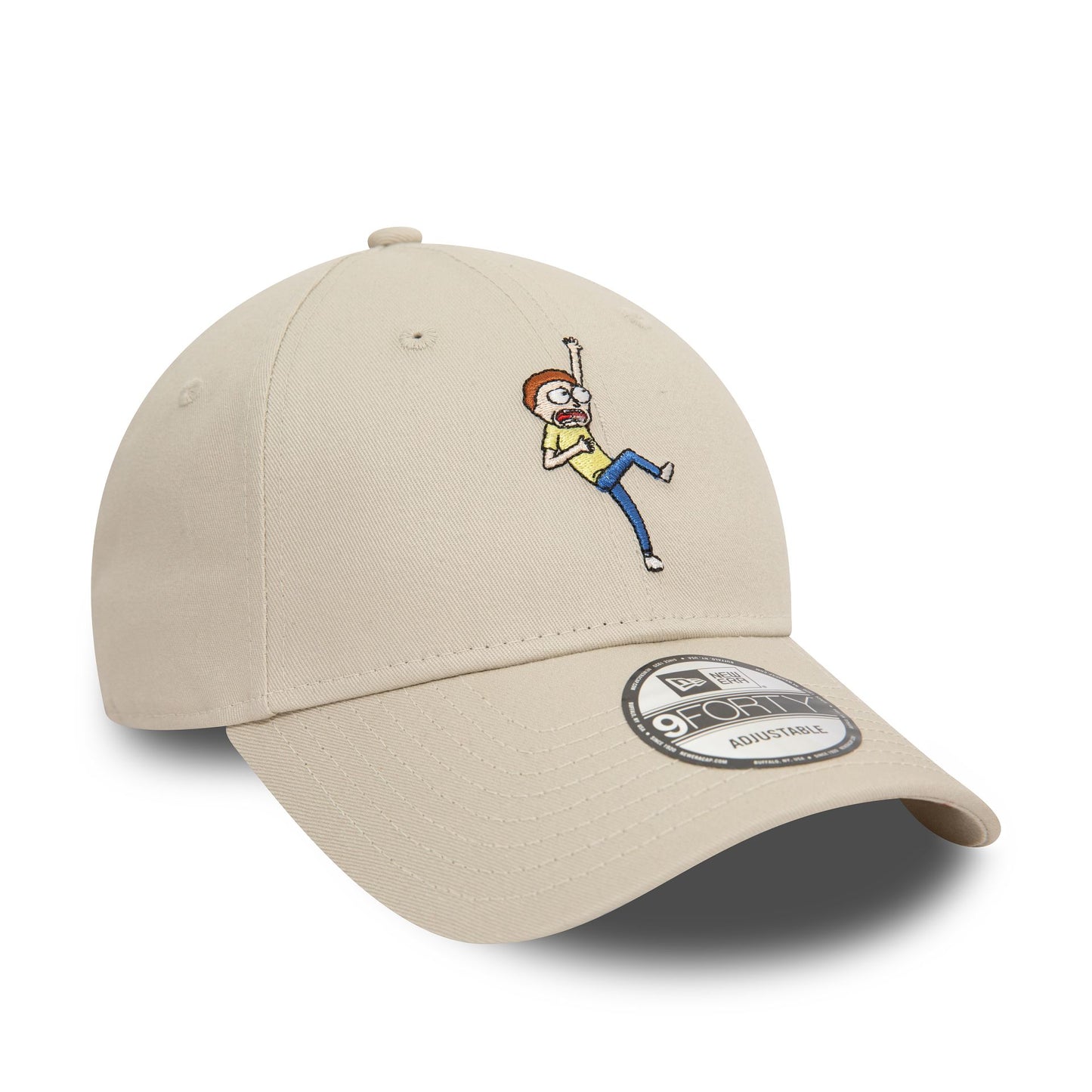 This is a Rick And Morty Morty Light Beige 9FORTY Adjustable Cap 4