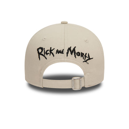 This is a Rick And Morty Morty Light Beige 9FORTY Adjustable Cap 3