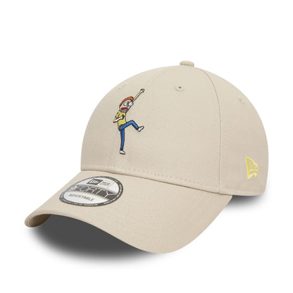 This is a Rick And Morty Morty Light Beige 9FORTY Adjustable Cap 1