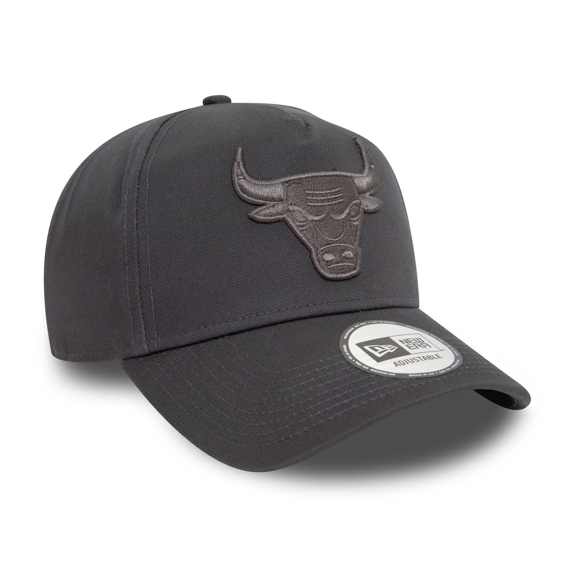 This is a Chicago Bulls NBA Dark Grey 9FORTY E-Frame Cap 3