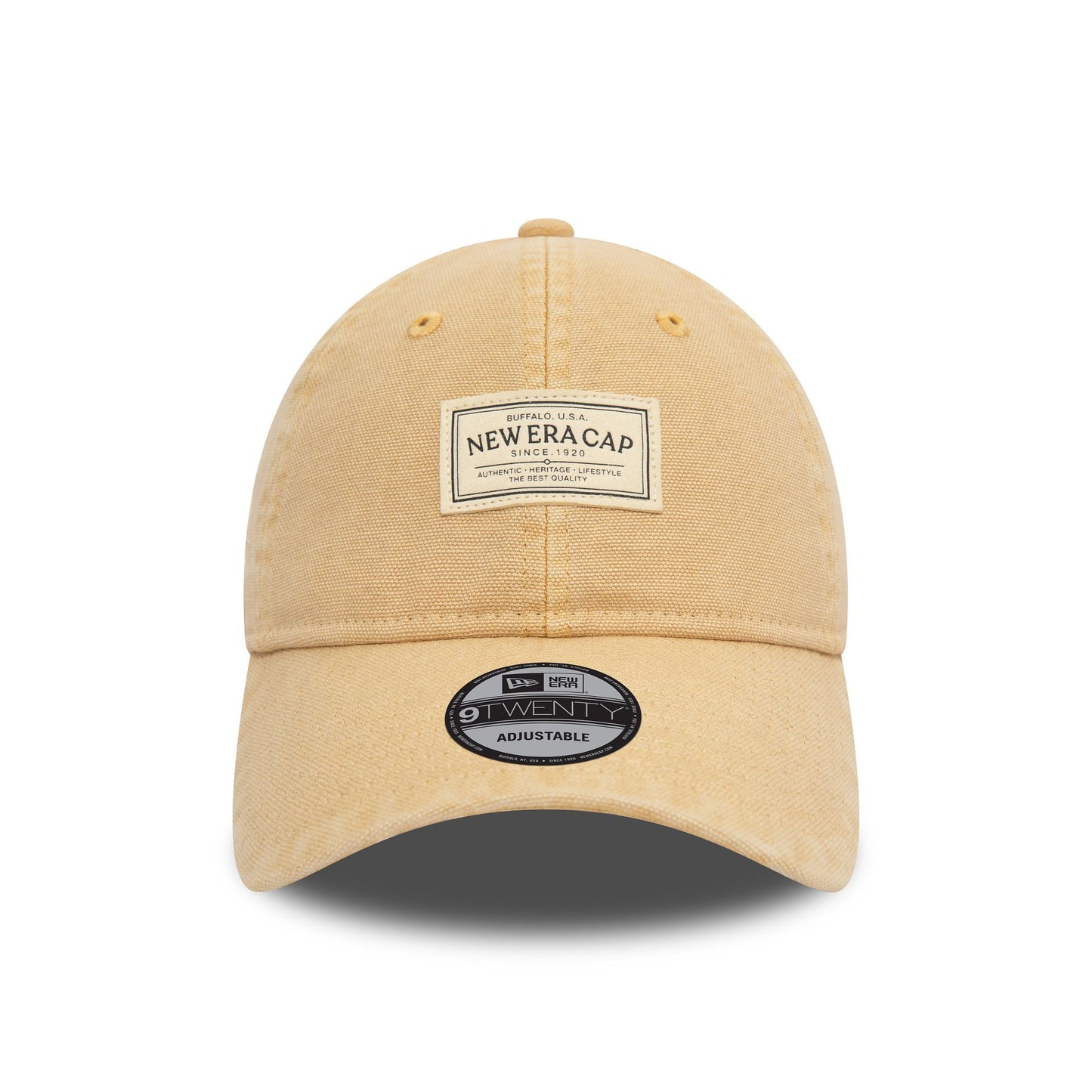 This is a New Era Canvas Brown 9TWENTY Adjustable Cap 2