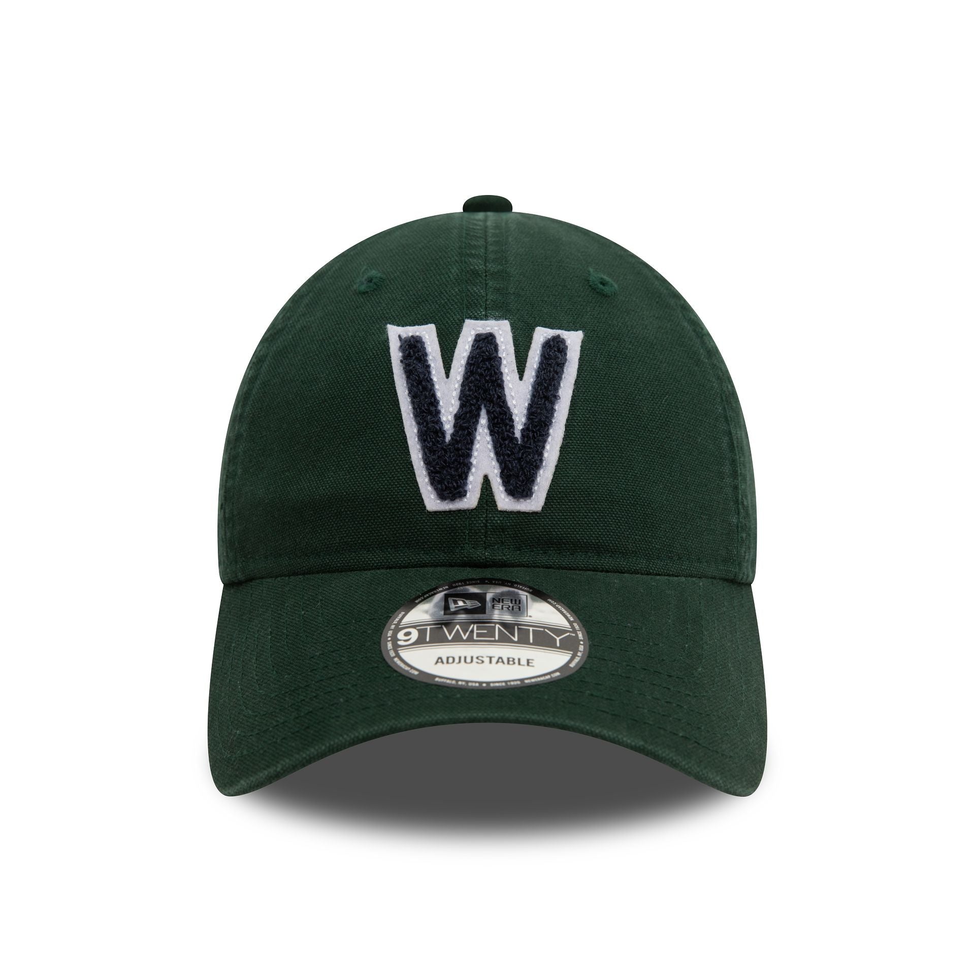 This is a Washington Nationals MLB Varsity Cooperstown Dark Green 9TWENTY Adjustable Cap 2