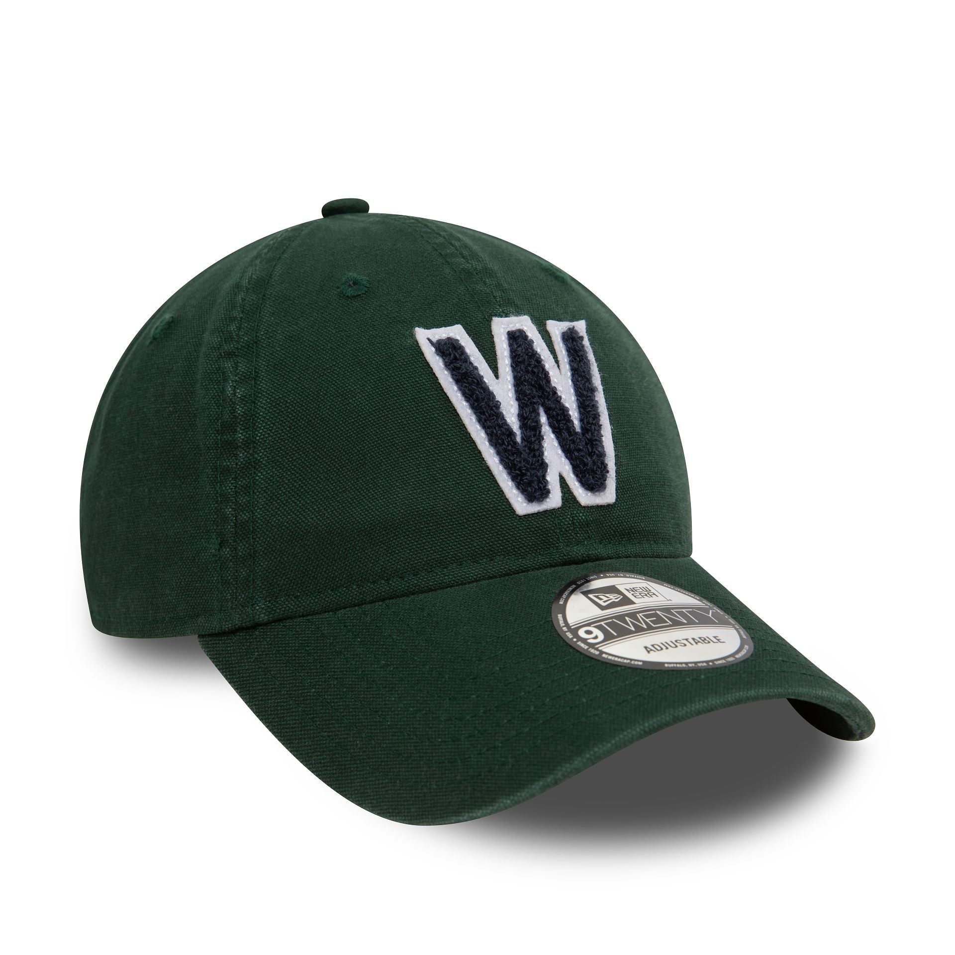 This is a Washington Nationals MLB Varsity Cooperstown Dark Green 9TWENTY Adjustable Cap 3