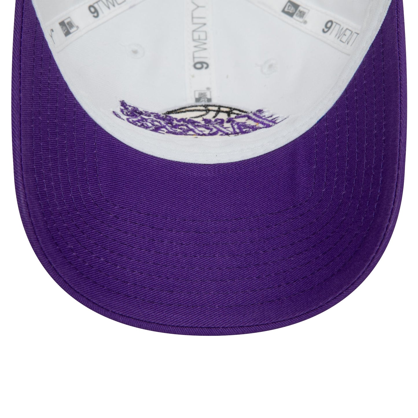 This is a LA Lakers Womens NBA White 9TWENTY Adjustable Cap 5