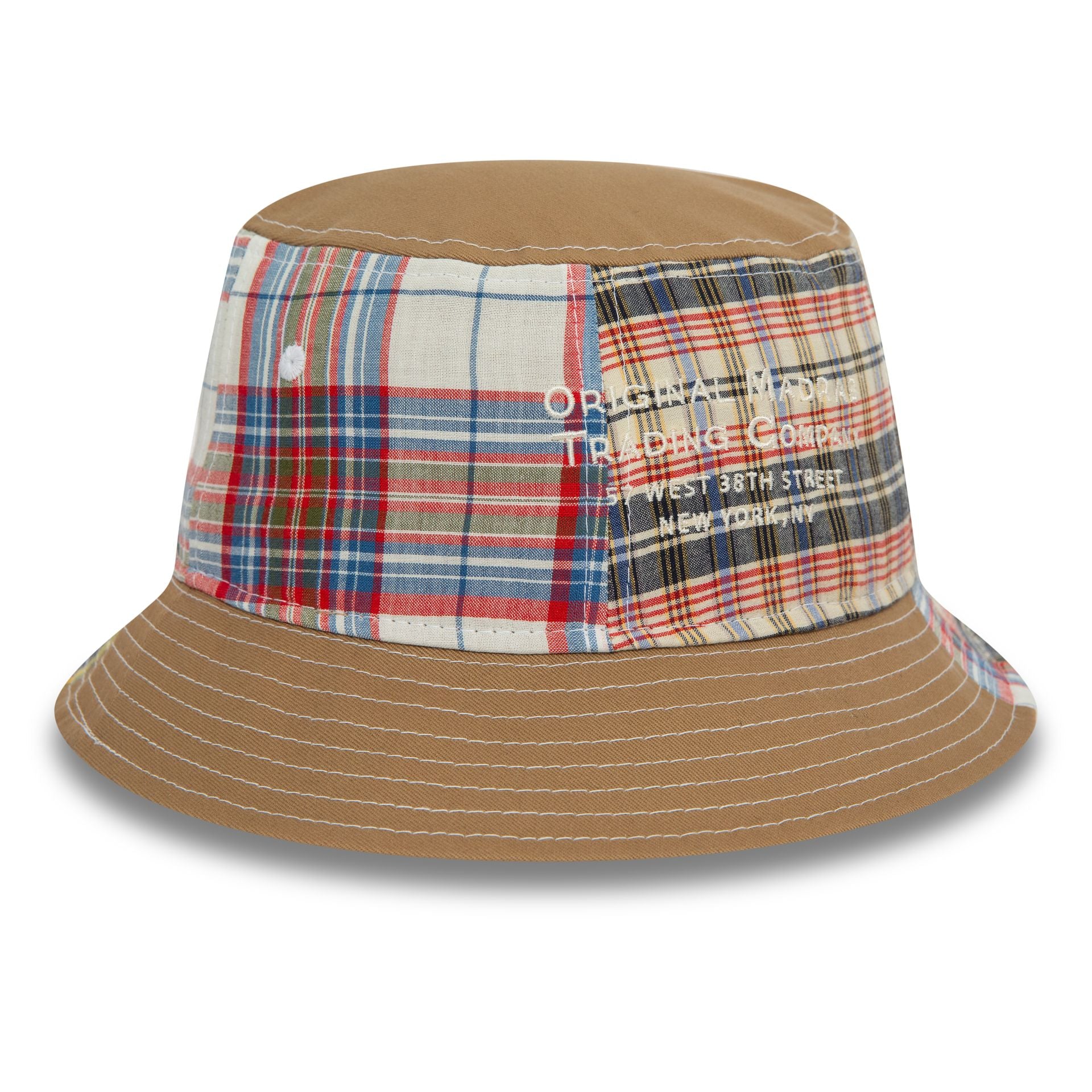 This is a Original Madras Trading Company Beige Bucket Hat 2