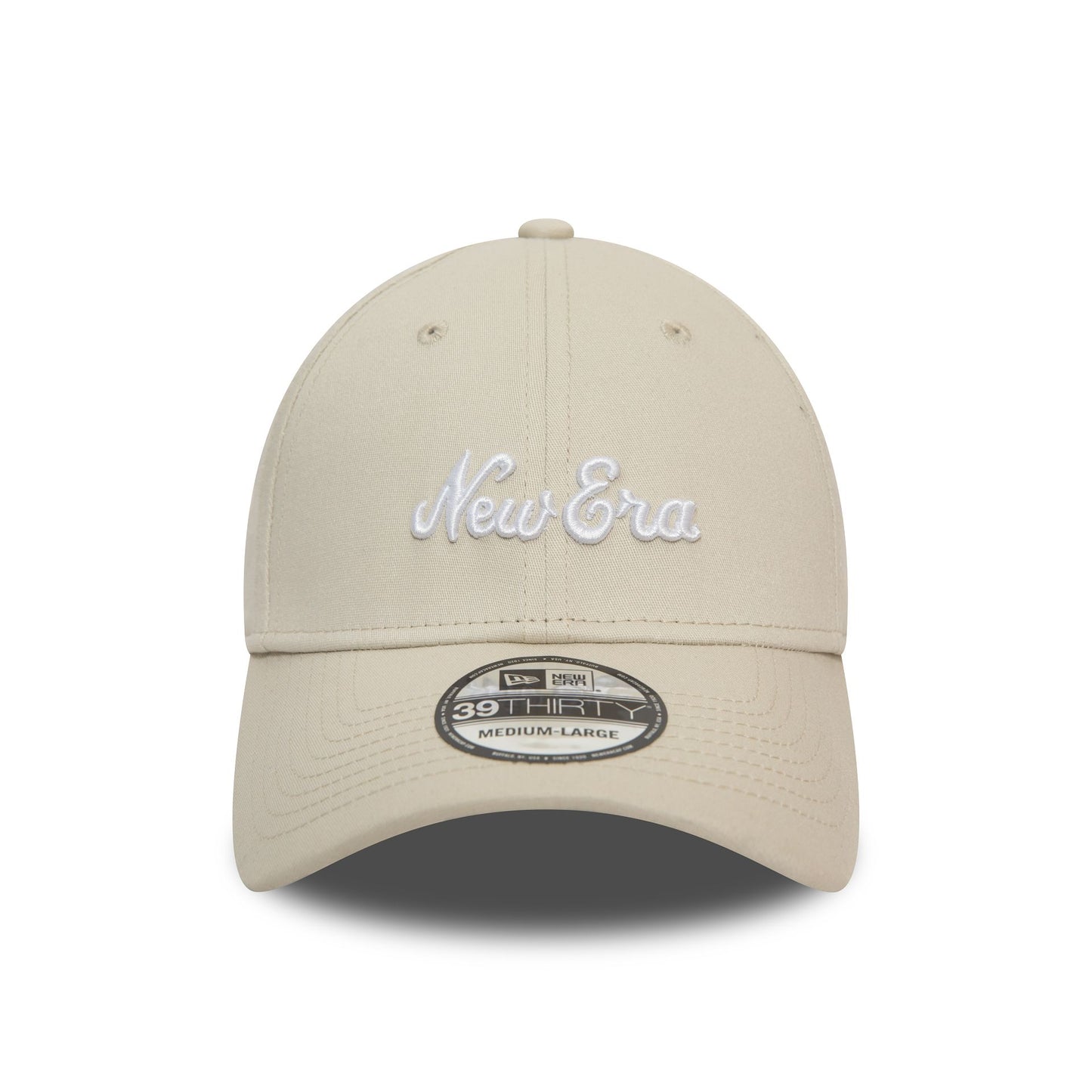 This is a New Era Script Stone 39THIRTY Stretch Fit Cap 2