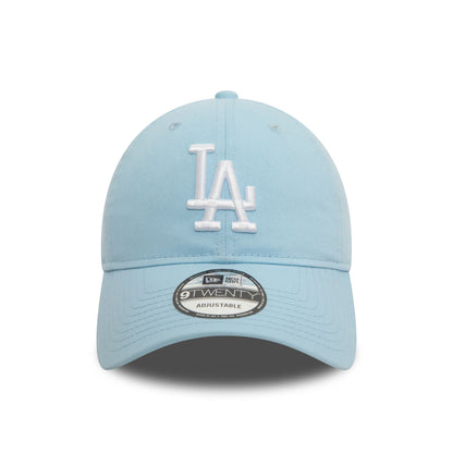 This is a LA Dodgers League Essential Pastel Blue 9TWENTY Adjustable Cap 2