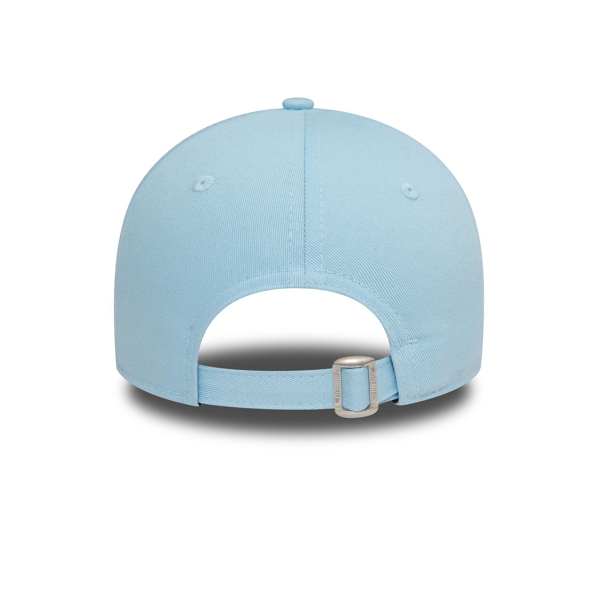 This is a LA Dodgers Womens Metallic Pastel Blue 9FORTY Adjustable Cap 2