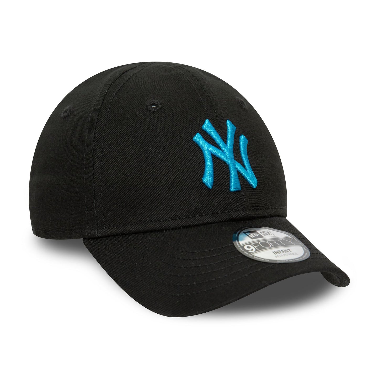 This is a New York Yankees Infant League Essential Black 9FORTY Adjustable Cap 3