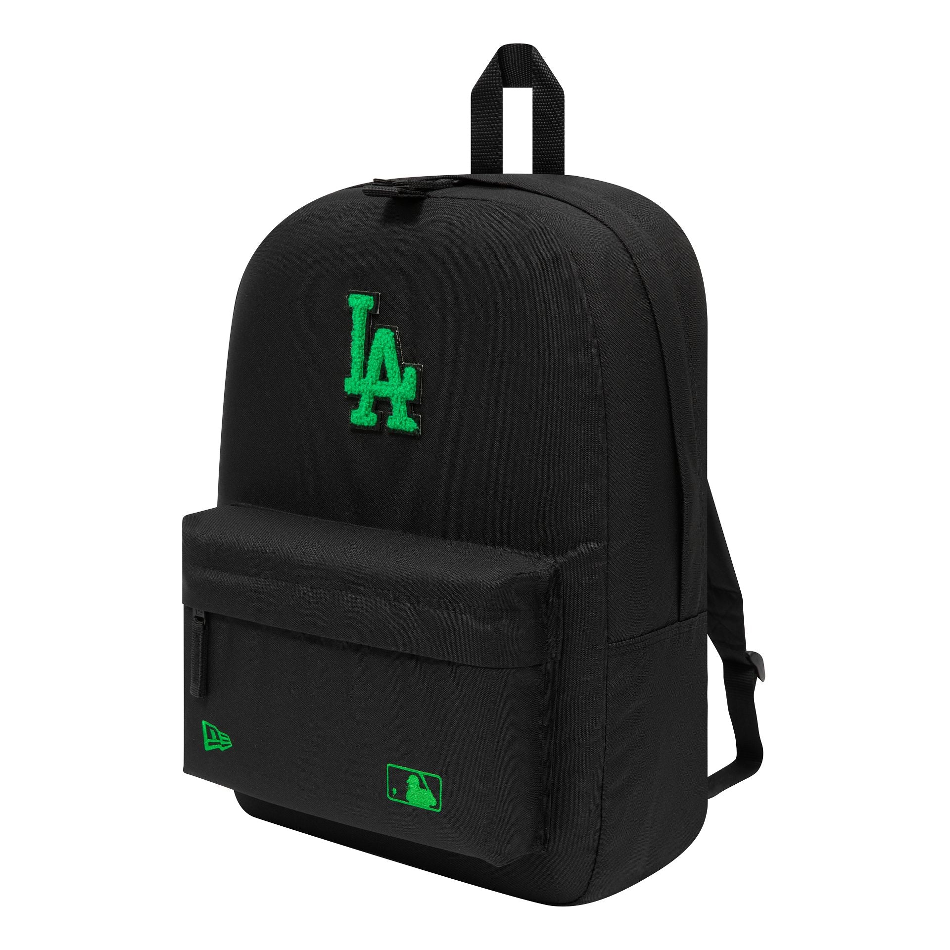 This is a LA Dodgers MLB Applique Black Stadium Backpack 4