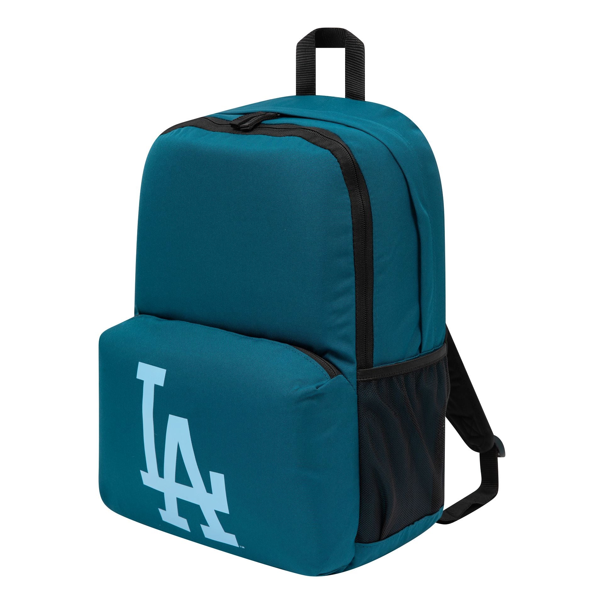 This is a LA Dodgers MLB Multi Compartment Blue Stadium Backpack 1