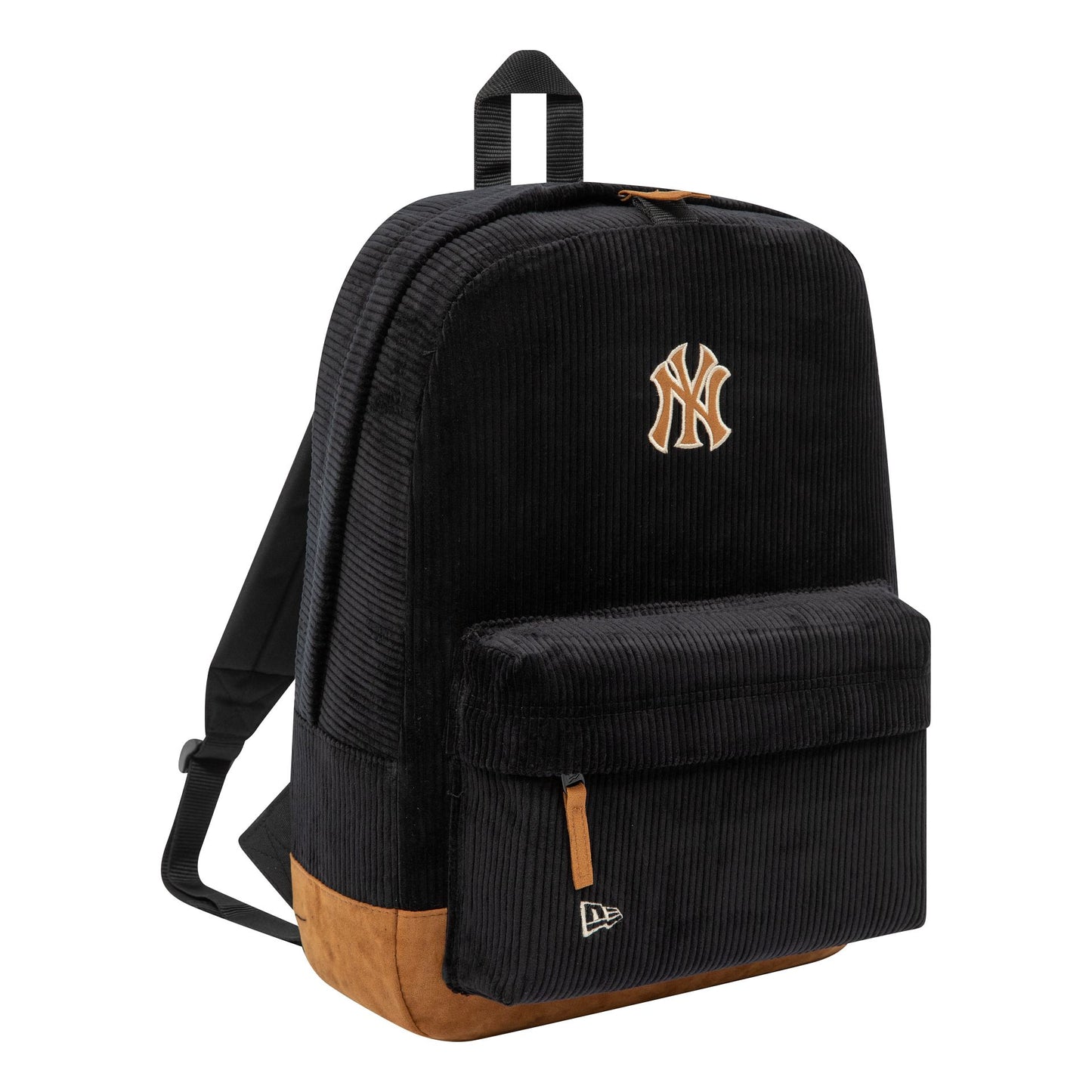 This is a New York Yankees Cord Black Stadium Backpack 2