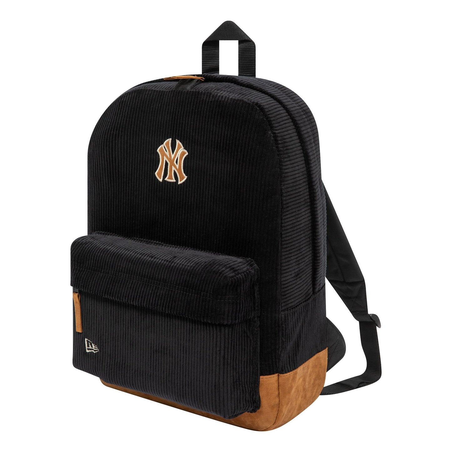 This is a New York Yankees Cord Black Stadium Backpack 4