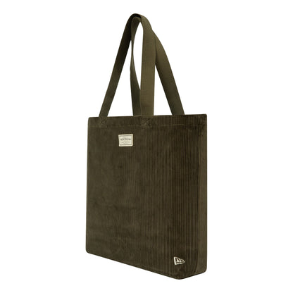 This is a New Era Cord Green Tote Bag 1