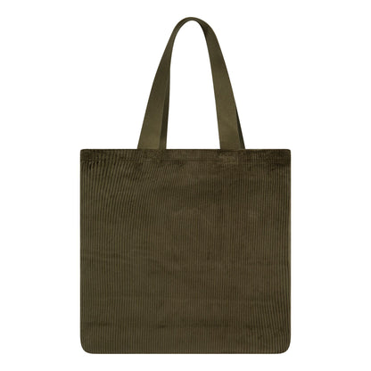 This is a New Era Cord Green Tote Bag 3