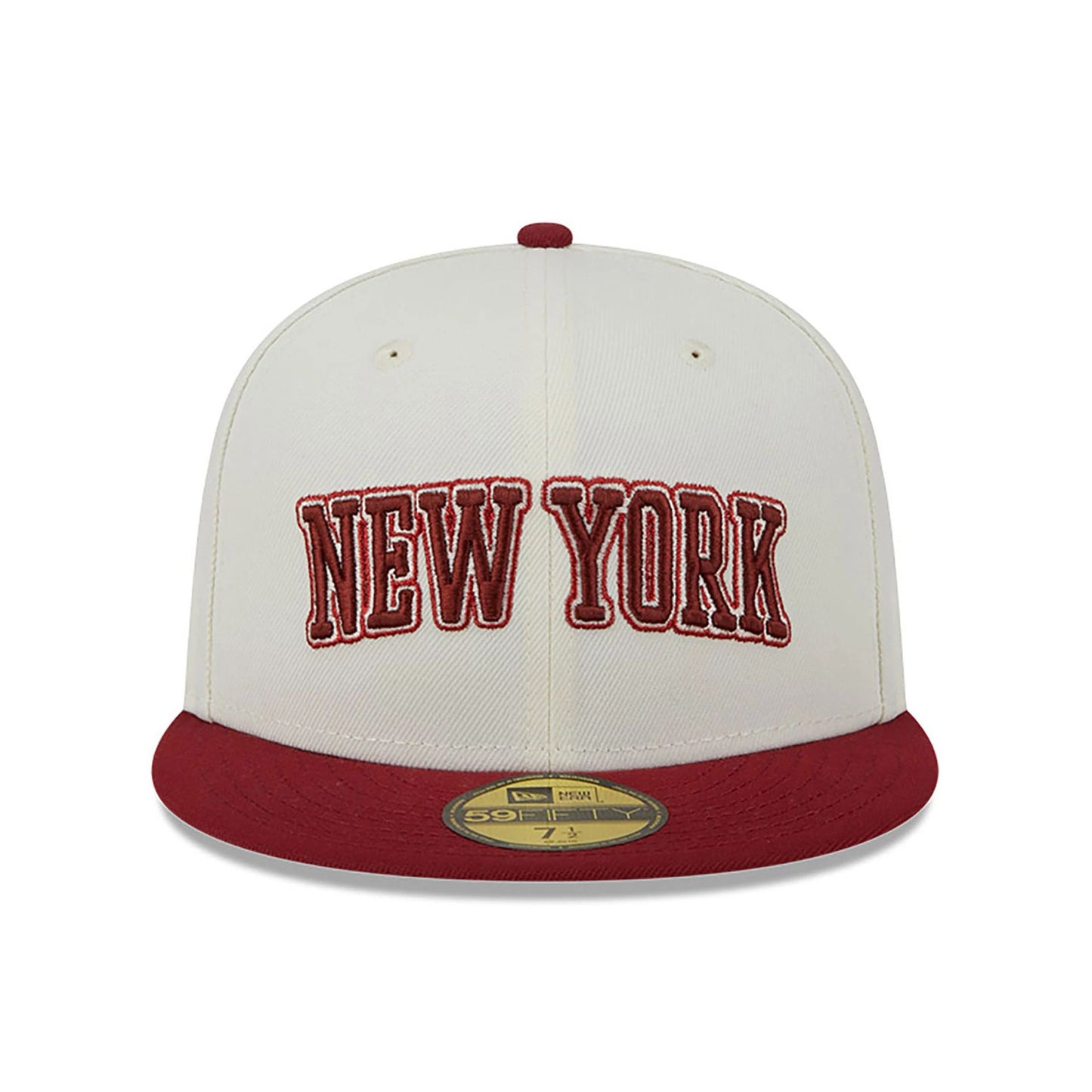 This is a New York Yankees Be Mine White 59FIFTY Fitted Cap 3