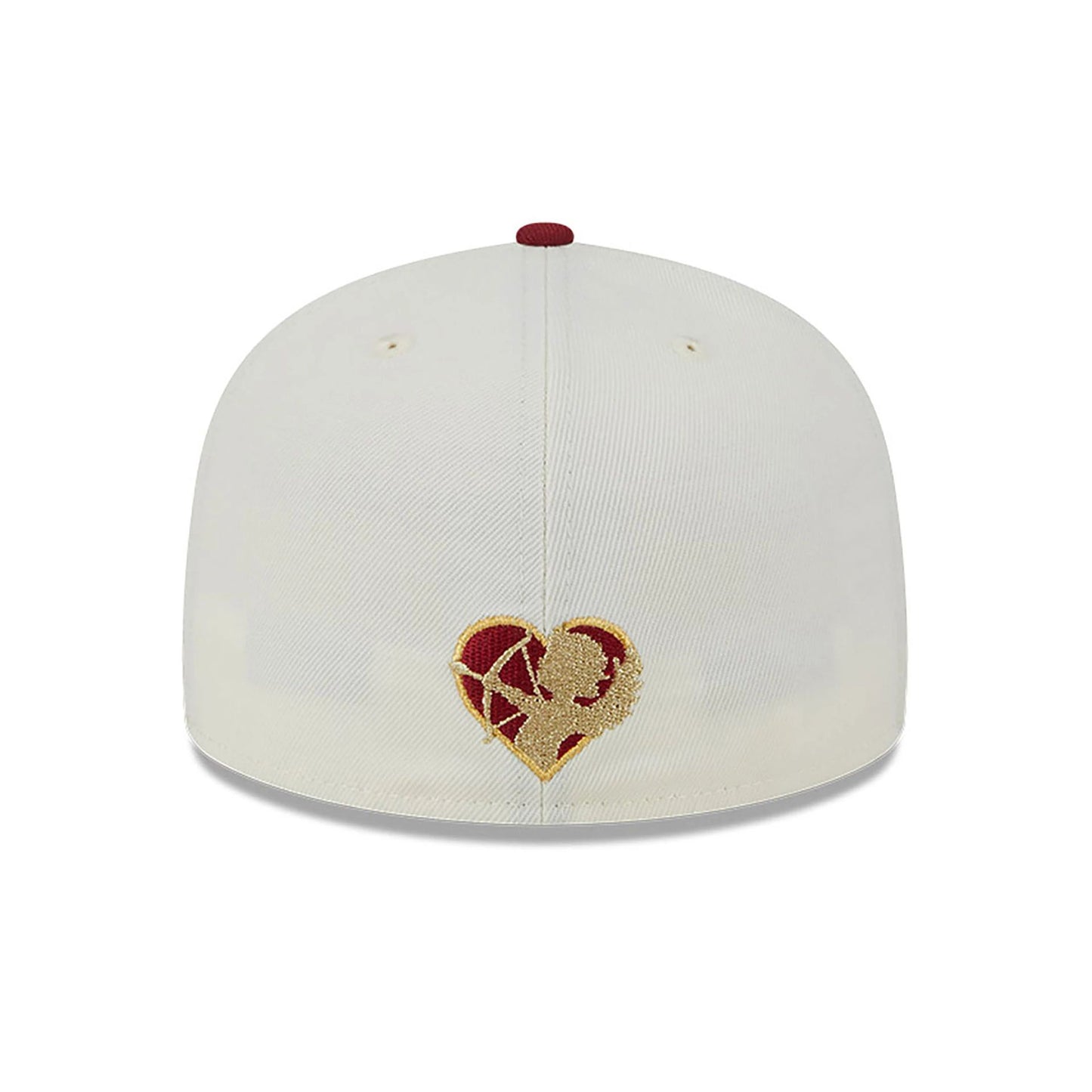 This is a Chicago White Sox Be Mine White 59FIFTY Fitted Cap 5