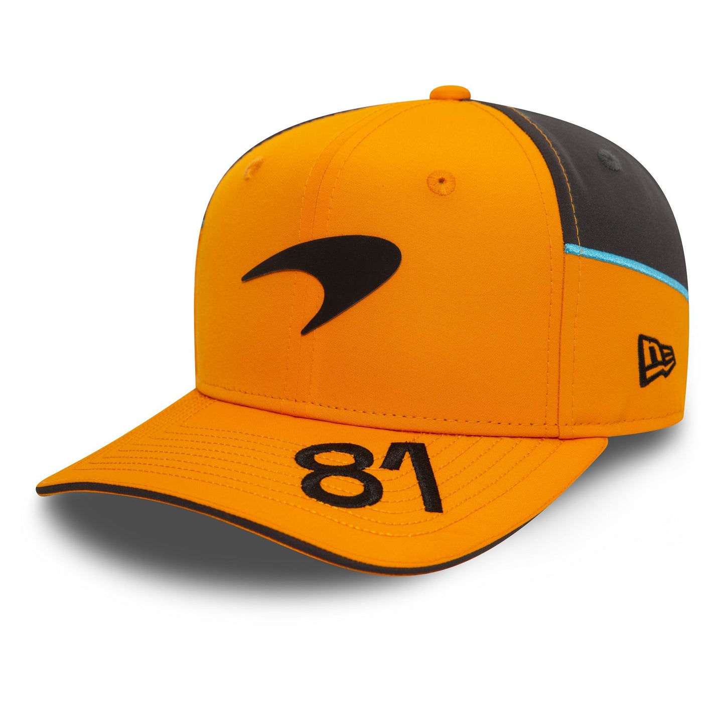 This is a McLaren Racing Oscar Piastri Orange 9FIFTY Snapback Cap 1