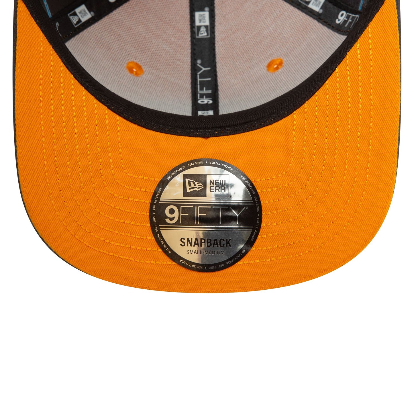 This is a McLaren Racing Oscar Piastri Orange 9FIFTY Snapback Cap 5