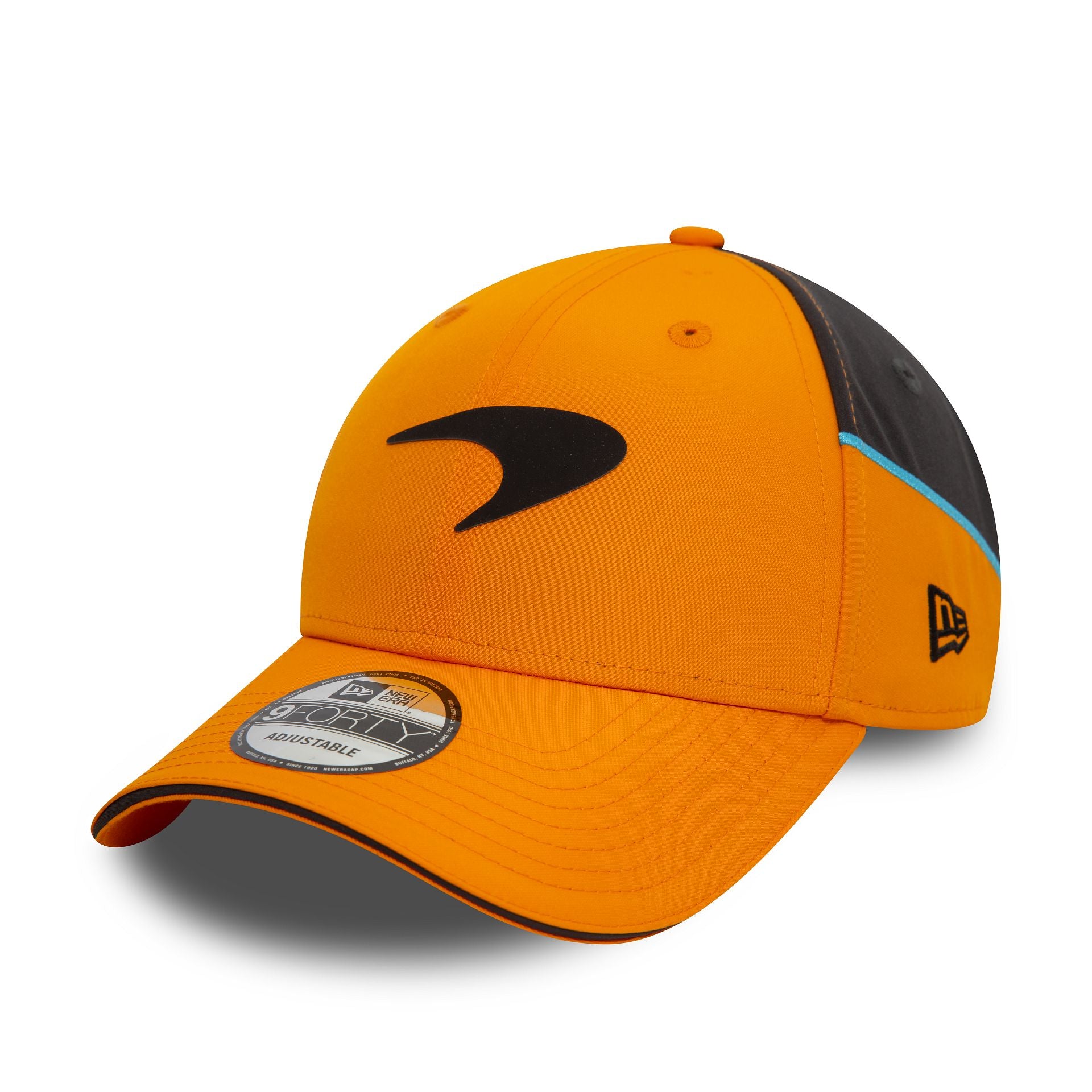 This is a McLaren Racing Team Colour Orange 9FORTY Adjustable Cap 1