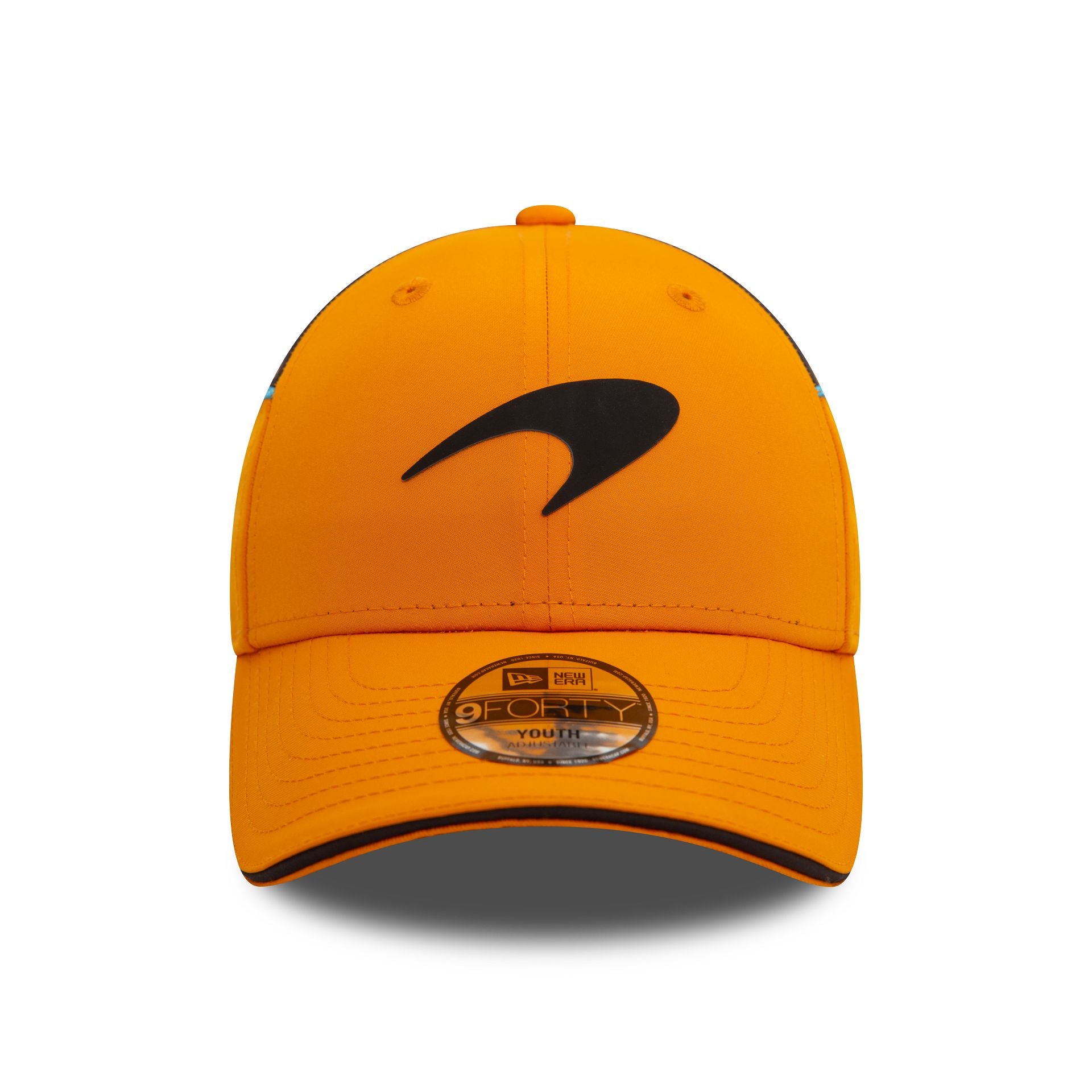 This is a McLaren Racing Youth Team Colour Orange 9FORTY Adjustable Cap 2