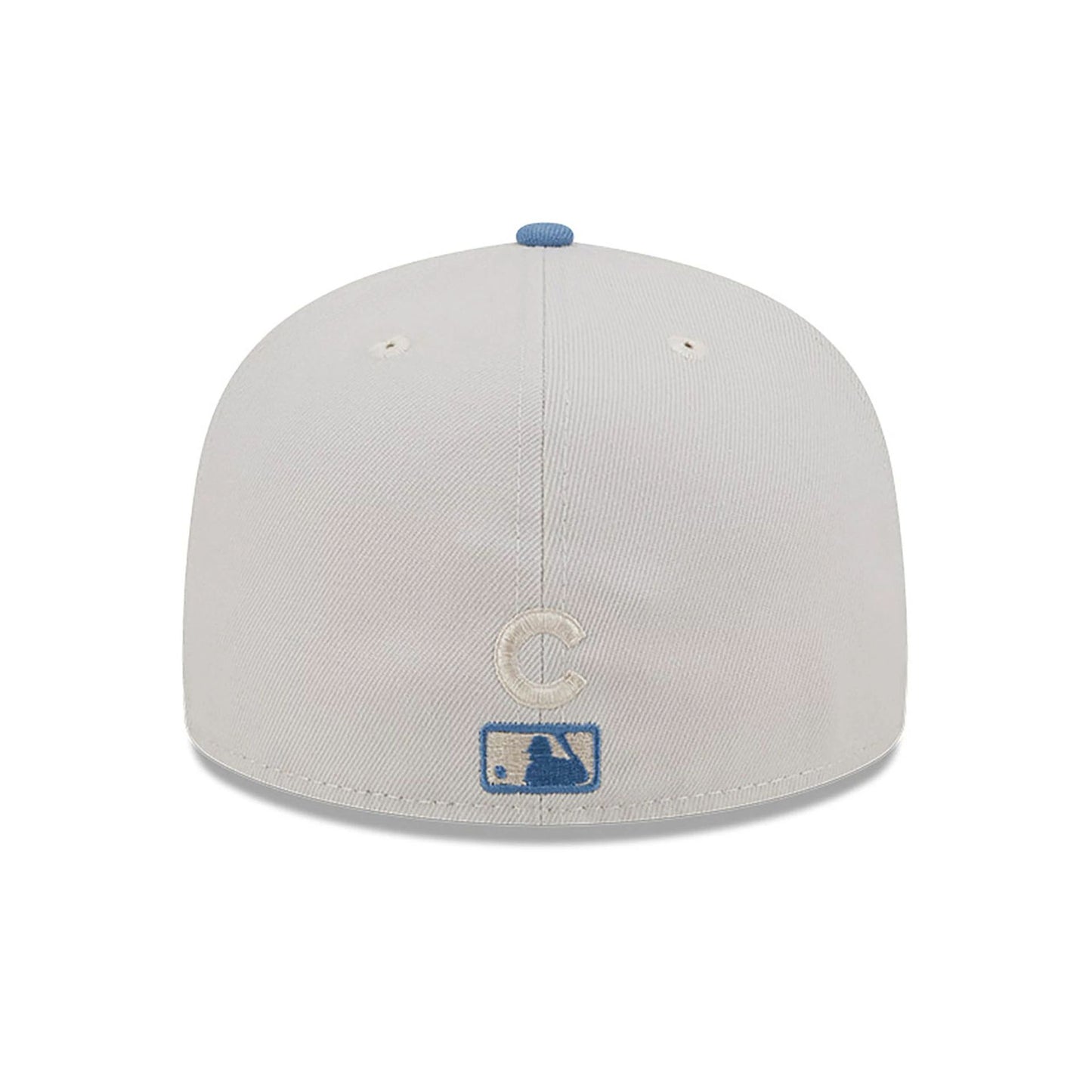 This is a Chicago Cubs Colour Brush Light Beige 59FIFTY Fitted Cap 5