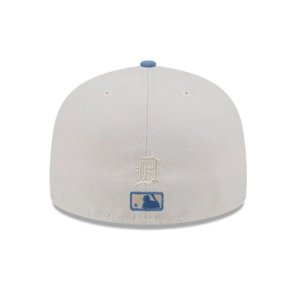 This is a Detroit Tigers Colour Brush Light Beige 59FIFTY Fitted Cap 5