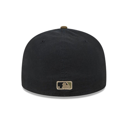 This is a Detroit Tigers Quilted Logo Black 59FIFTY Fitted Cap 5