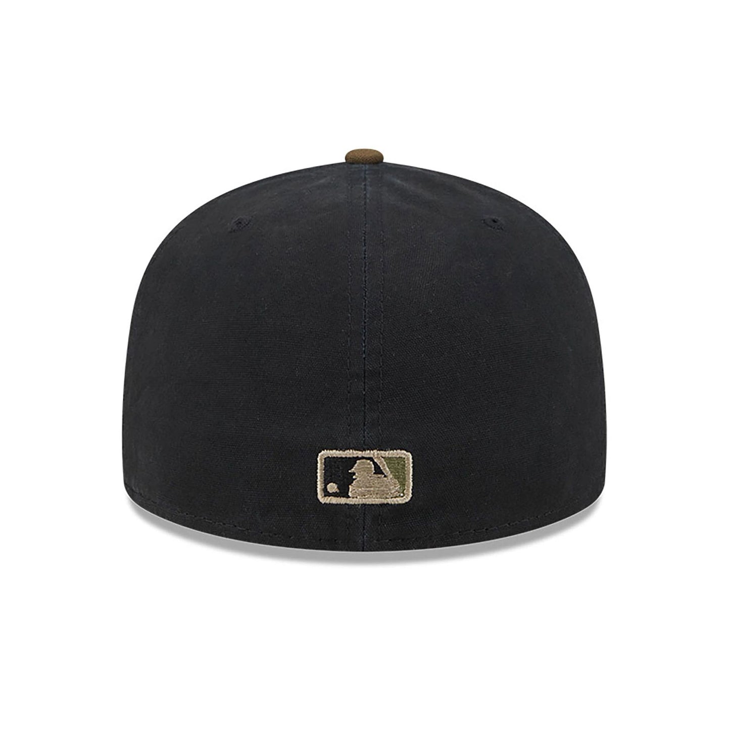 This is a LA Dodgers Quilted Logo Navy 59FIFTY Fitted Cap 5