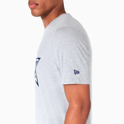 The Male model is wearing Dallas Cowboys NFL Grey T-Shirt 4