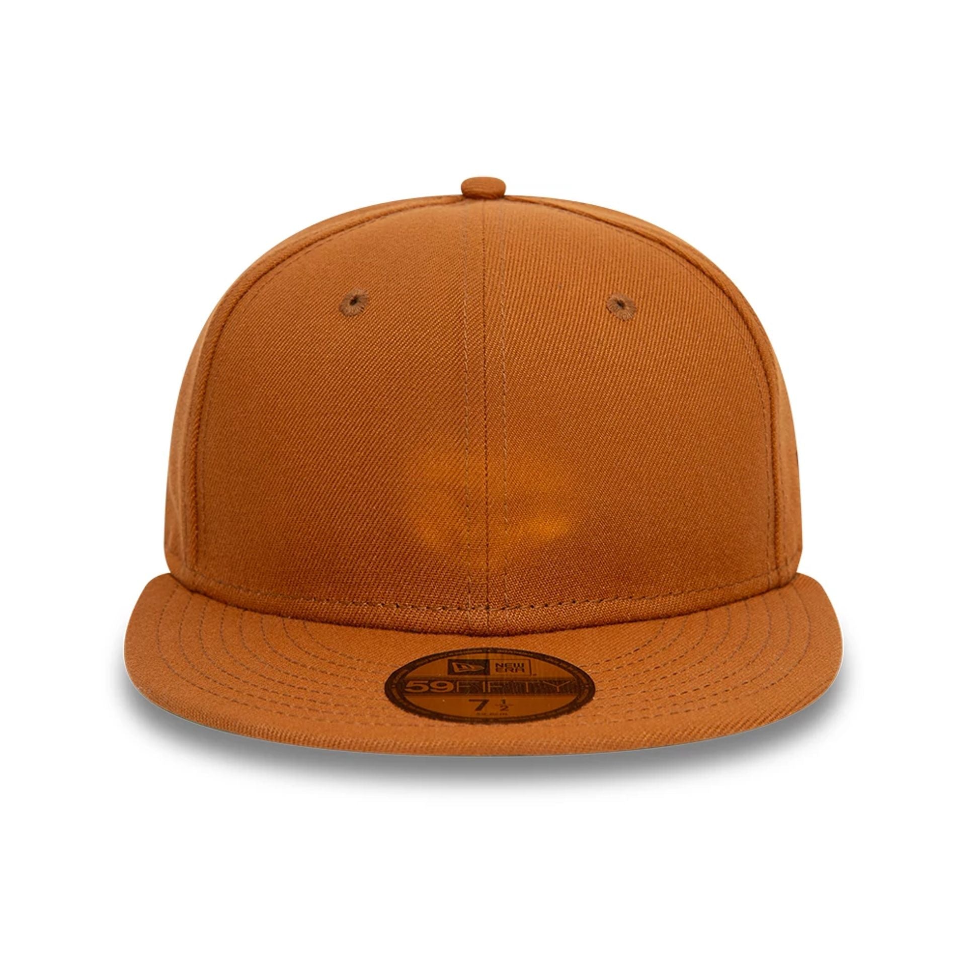 This is a New Era Essential Brown 59FIFTY Fitted Cap 2