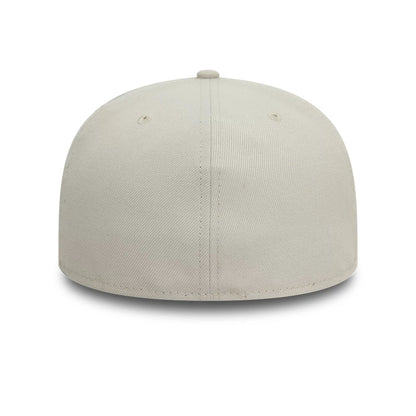 This is a New Era Essential Light Beige 59FIFTY Fitted Cap 4