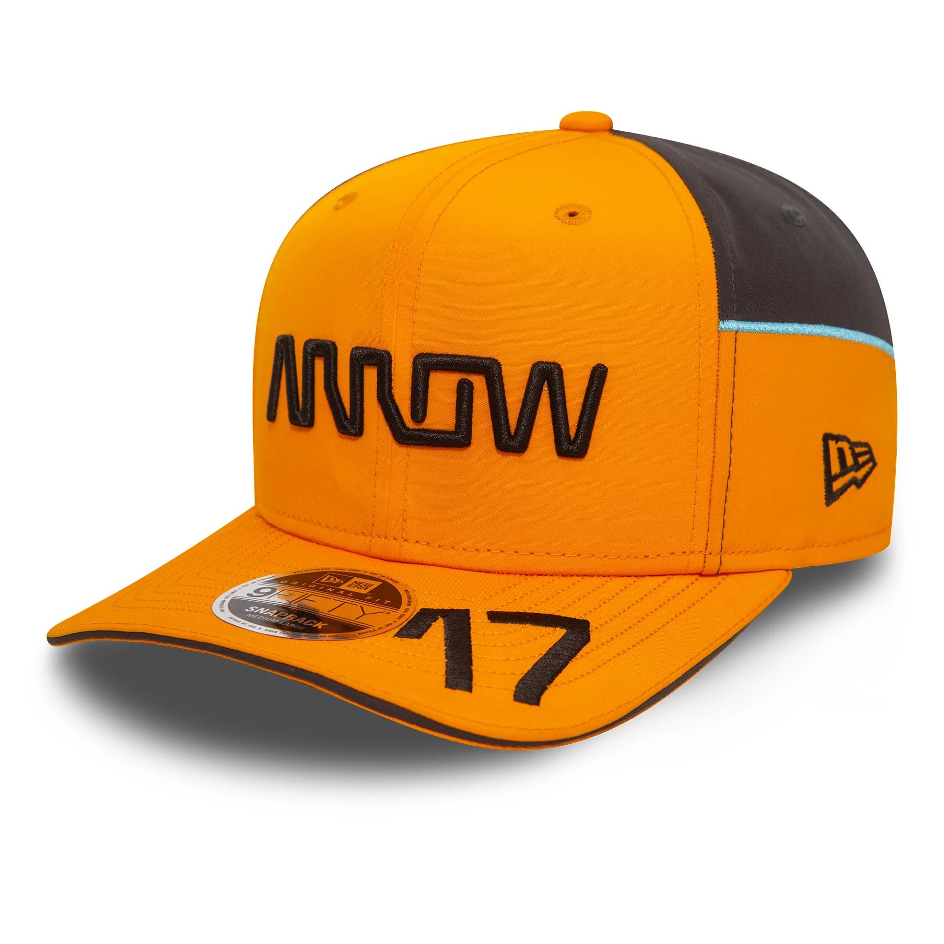 This is a McLaren Racing Indy Team Arrow Orange 9FIFTY Snapback Original Fit Cap 1