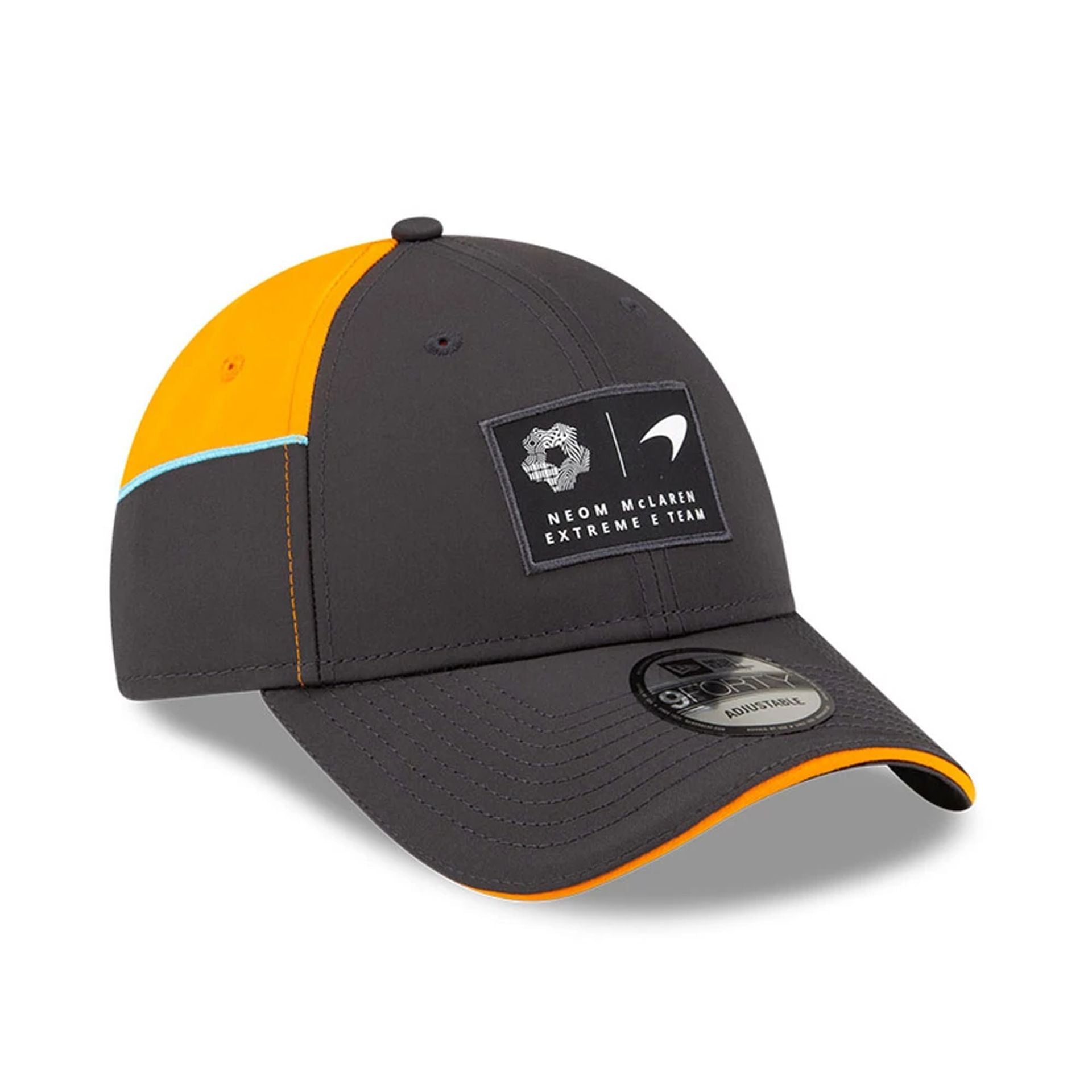 This is a Neom McLaren Racing Extreme E Team Dark Grey 9FORTY Adjustable Cap 6